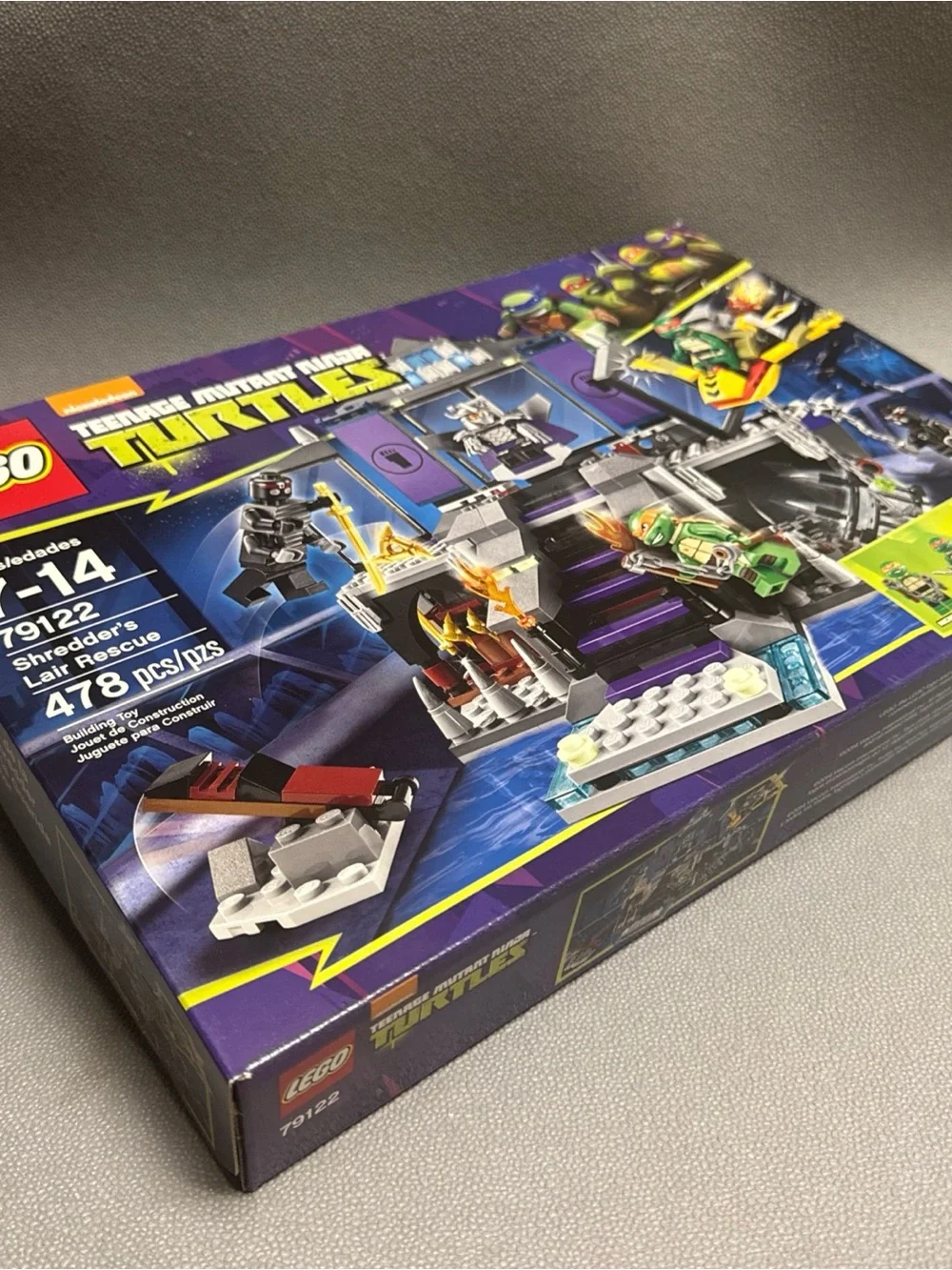 LEGO Teenage Mutant Ninja Turtles: Shredder's Lair Rescue (79122) New 478pc Set